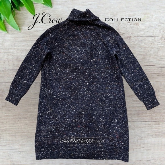 J.Crew Collection speckled toggle coatigan cardigan duster sweater *iAmWarrior - Picture 3 of 8